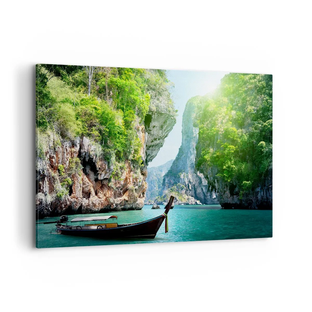 Quadro em tela - Um convite para uma viagem exótica - 100x70 cm