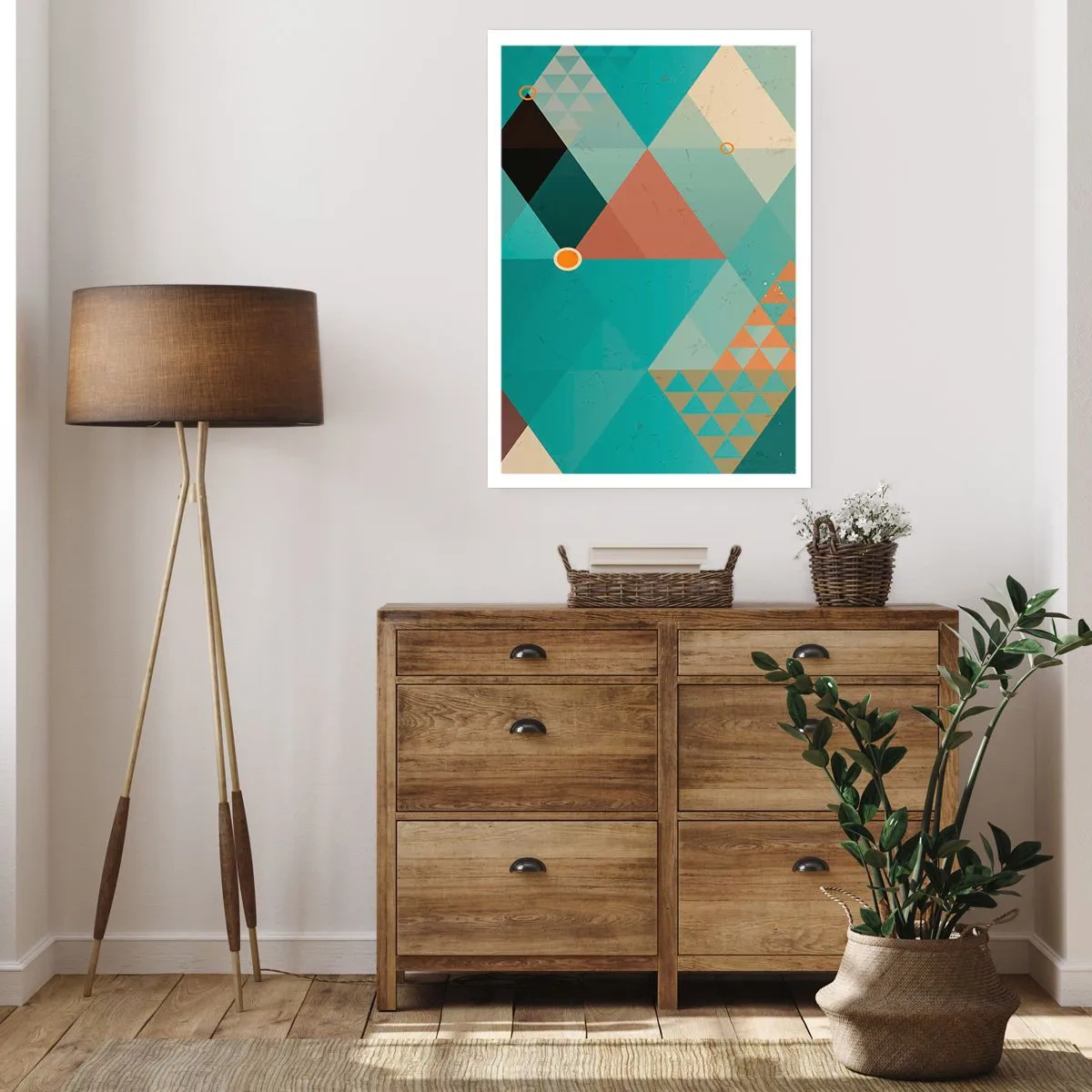 Pôster - A unidade de muitos, os muitos da unidade - 70x100 cm