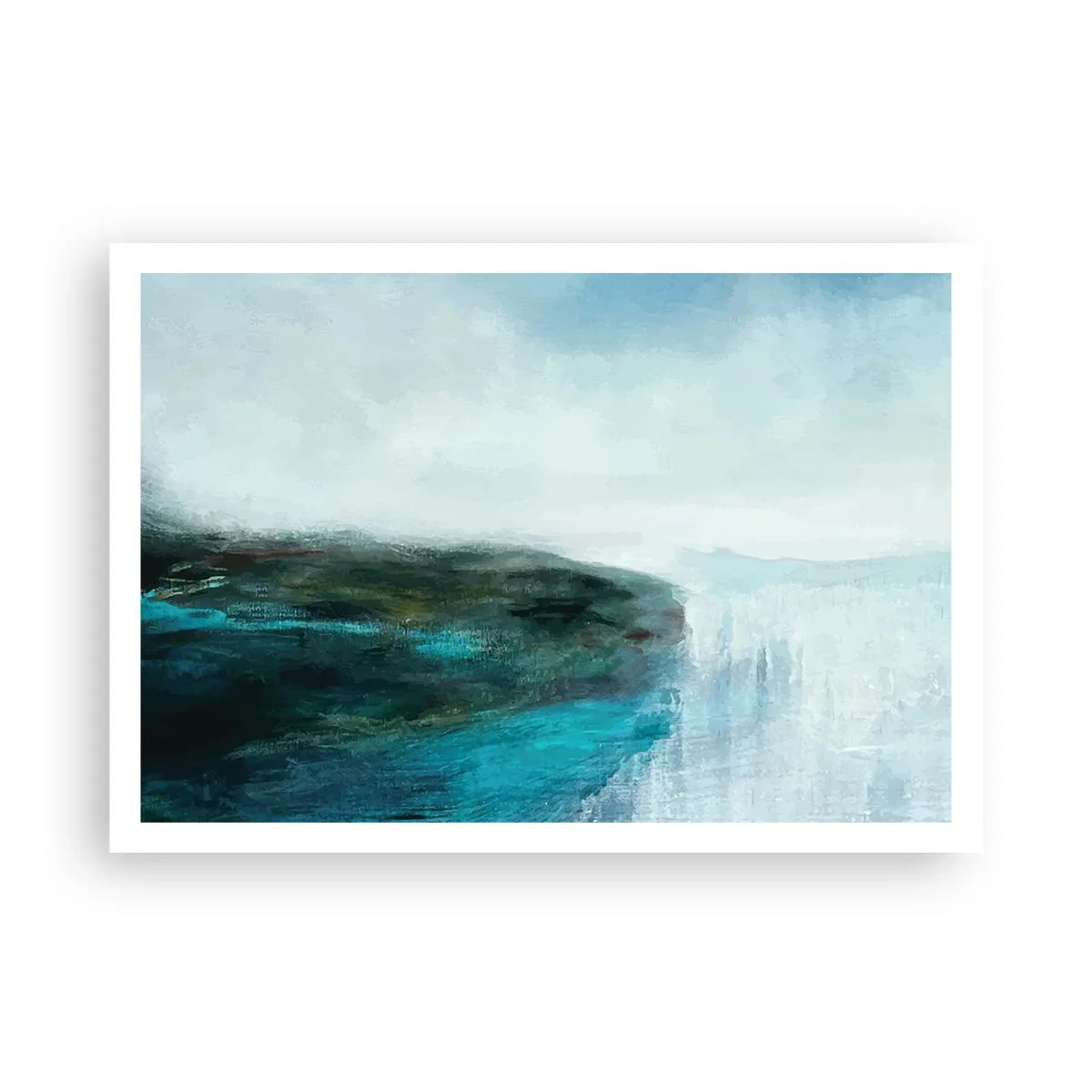 Pôster - Abstração náutica - 100x70 cm