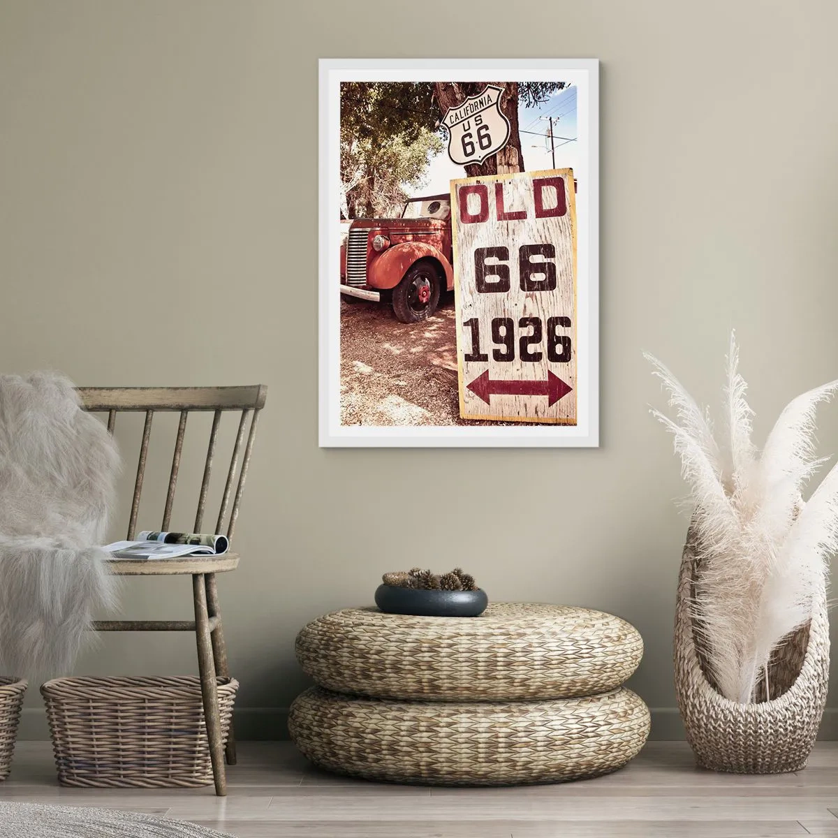 Pôster em moldura branca - A lenda de uma província americana - 61x91 cm