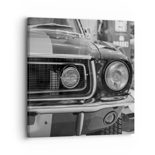 Quadro em tela - Condução perigosa - 30x30 cm