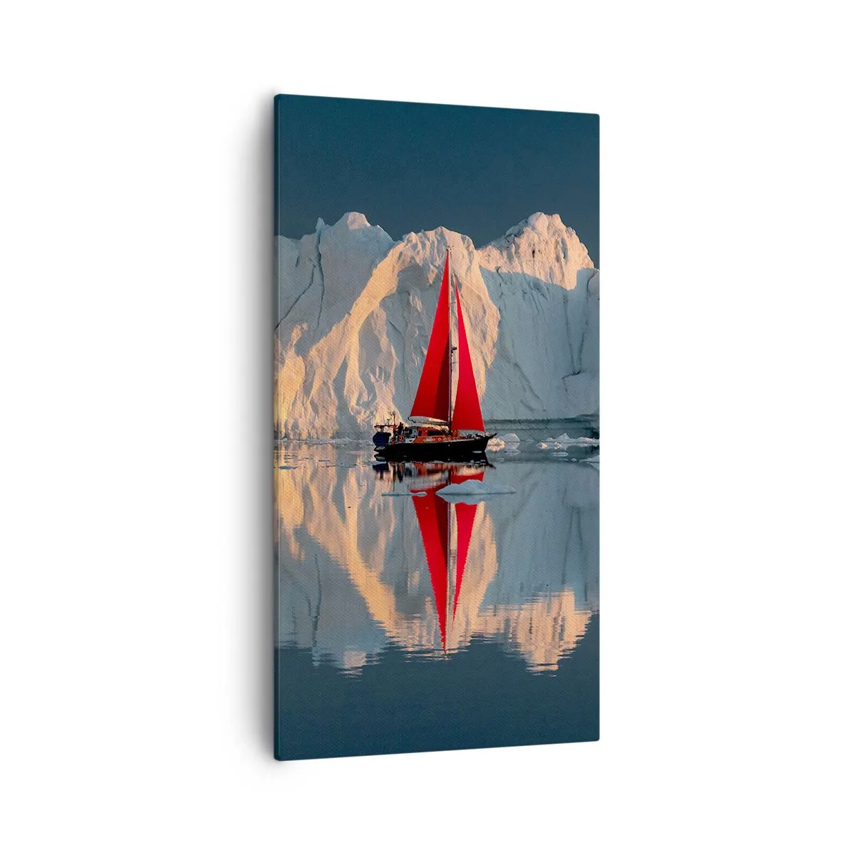 Quadro em tela - No fim do mundo - 55x100 cm