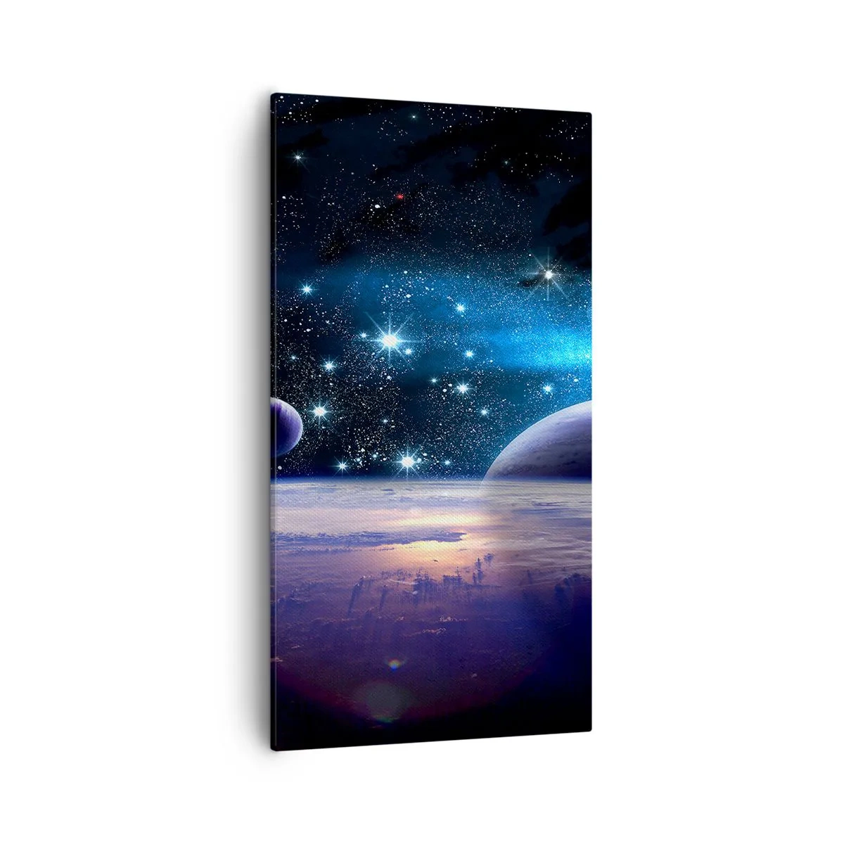 Quadro em tela - Ainda sozinhos? - 55x100 cm