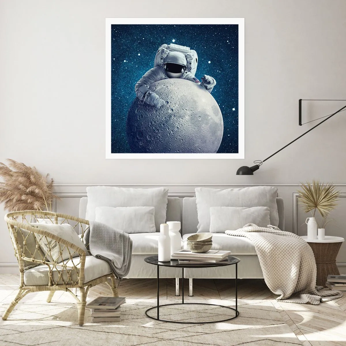 Pôster - Coringa do espaço - 60x60 cm