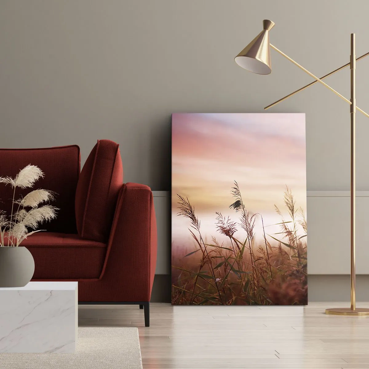 Quadro em tela - Papagaios, balões, vento - 50x70 cm