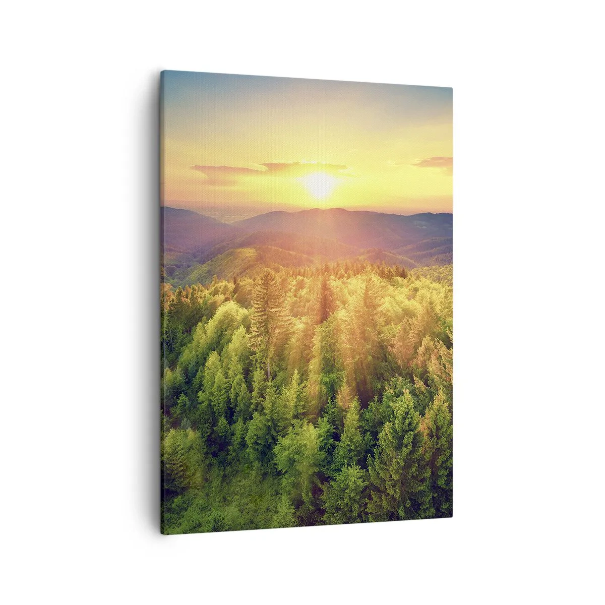 Quadro em tela - Picos e cumes - 50x70 cm