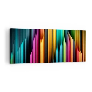 Quadro em tela - Um órgão de luz - 100x40 cm