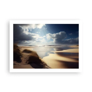 Pôster - Praia, praia selvagem - 70x50 cm