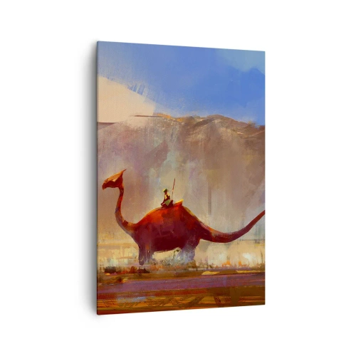 Quadro em tela - Se não estivessem extintos - 70x100 cm