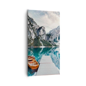 Quadro em tela - Vamos mostrar-lhe a beleza - 65x120 cm