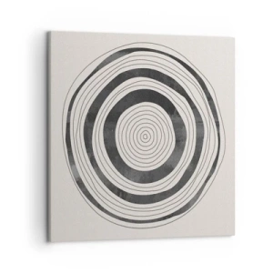 Quadro em tela - Importante é o que há no caminho - 50x50 cm