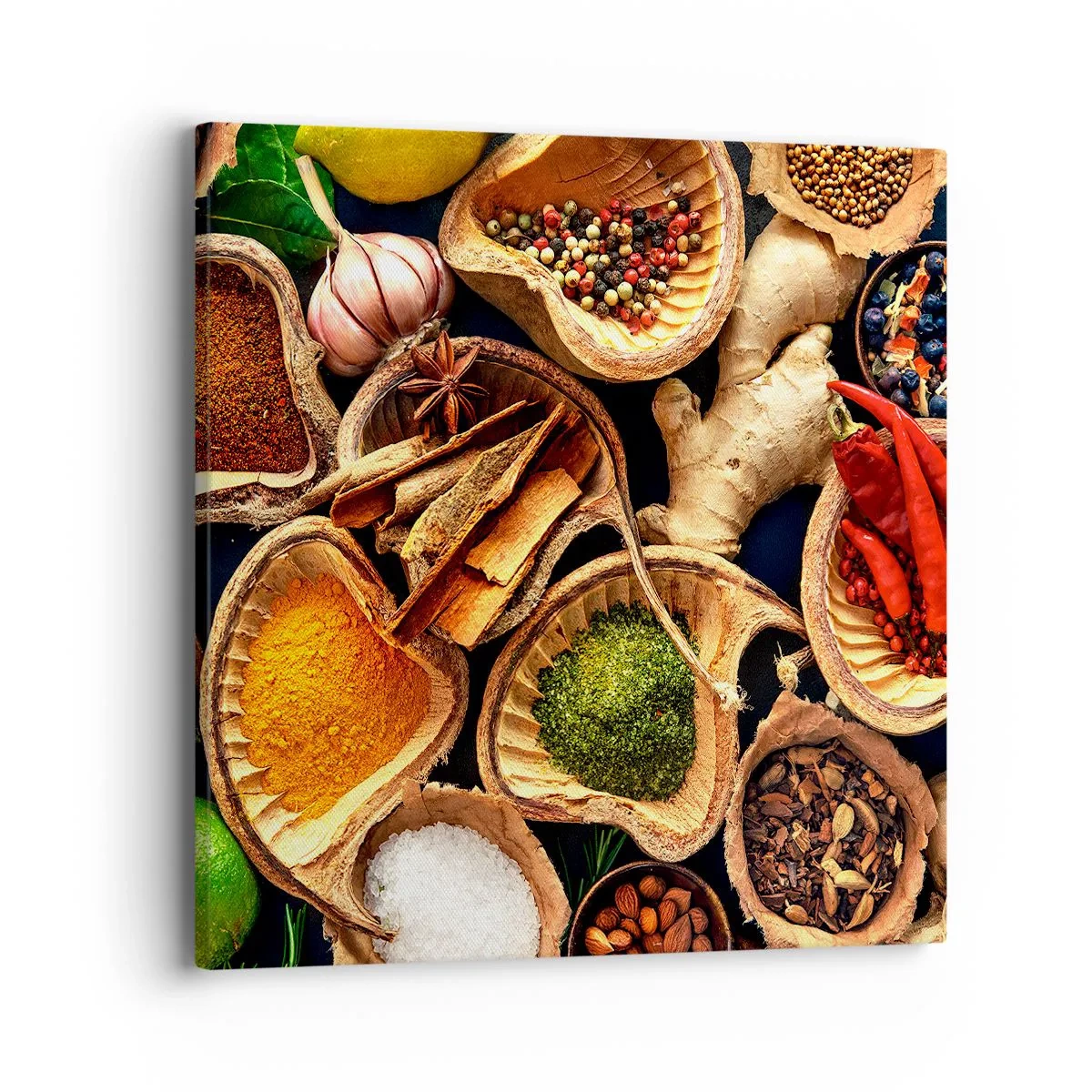 Quadro em tela - Leve o que quiser - 40x40 cm