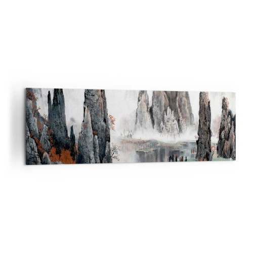 Quadro em tela - Poderosos guardiões  - 160x50 cm