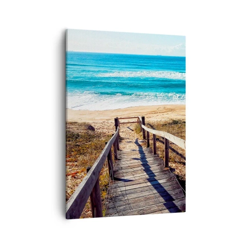 Quadro em tela - Corra! - 50x70 cm