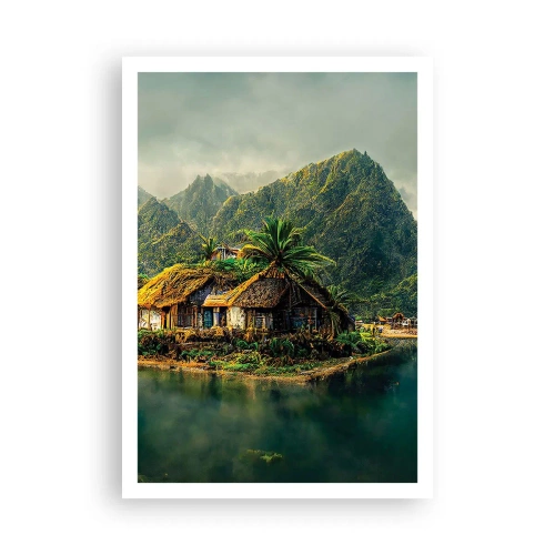 Pôster - Paraíso Tropical - 70x100 cm