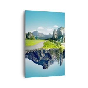 Quadro em tela - Ilha fantástica - 80x120 cm