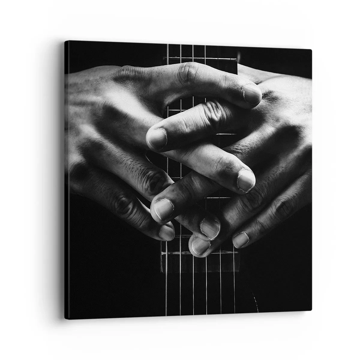 Quadro em tela - Oração do artista - 40x40 cm