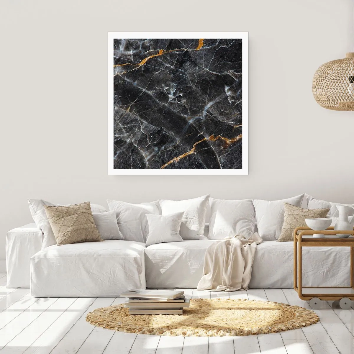 Pôster - A vida interior da pedra - 40x40 cm