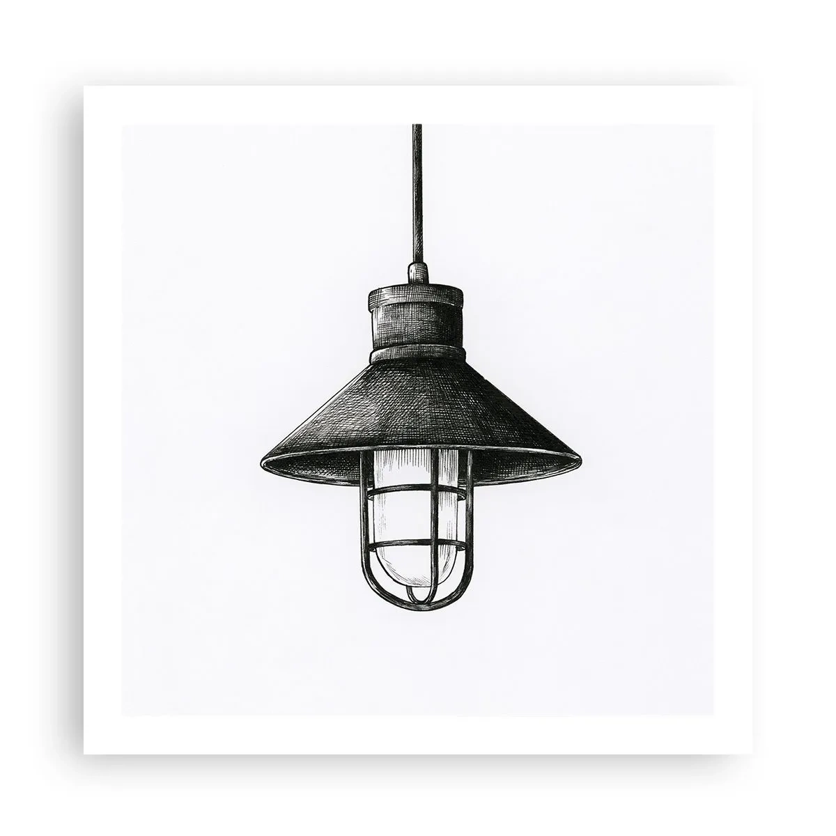 Pôster - Como antigamente… - 60x60 cm