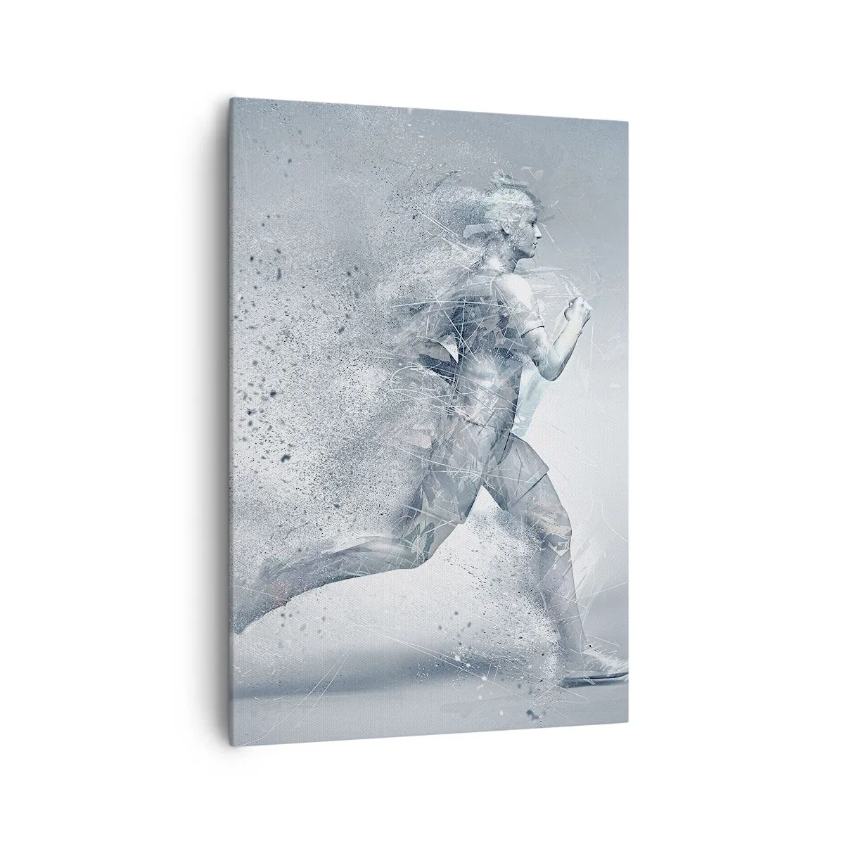 Quadro em tela - Energia limpa como um cristal - 70x100 cm