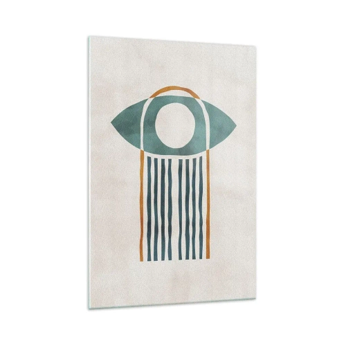 Quadro em vidro - Sinais e rituais - 70x100 cm