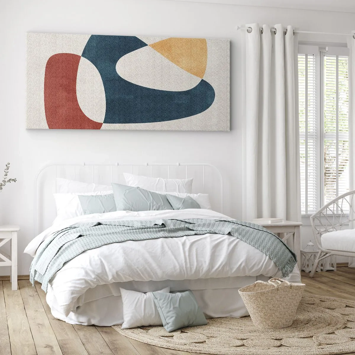 Quadro em tela - Influências e metamorfoses - 120x50 cm