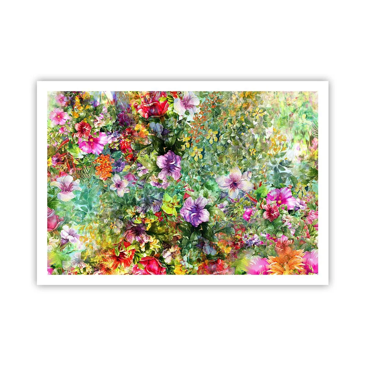 Pôster - Nas flores para a perdição - 100x70 cm