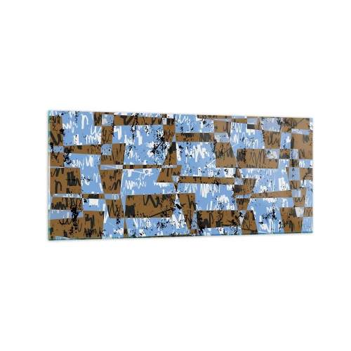 Quadro em vidro - Recorte não popular - 120x50 cm