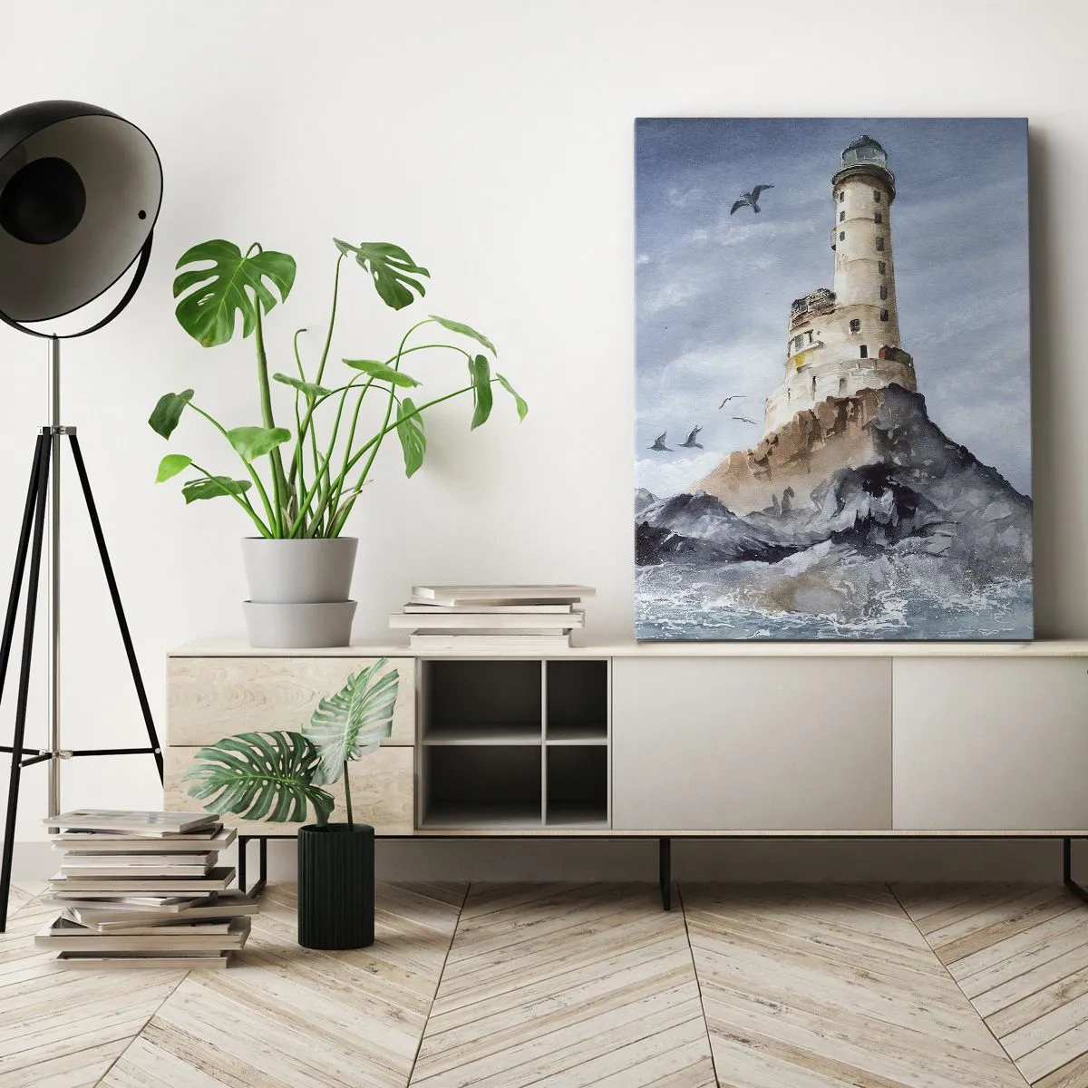 Quadro em tela - Invencível - 80x120 cm