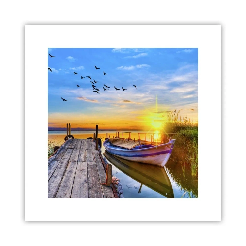 Pôster - Adeus, até amanhã - 30x30 cm