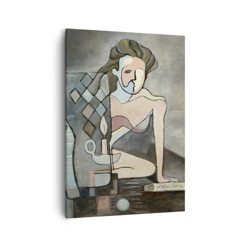 Quadro em tela - Mosaico de alma e matéria - 50x70 cm