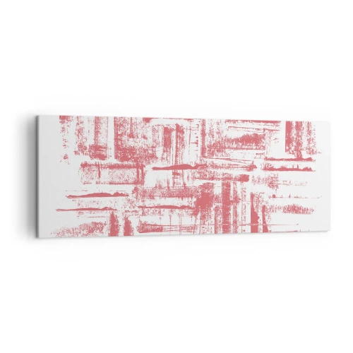 Quadro em tela - Cidade Vermelha - 140x50 cm