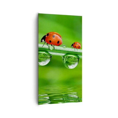 Quadro em tela - Estrada do verão - 65x120 cm