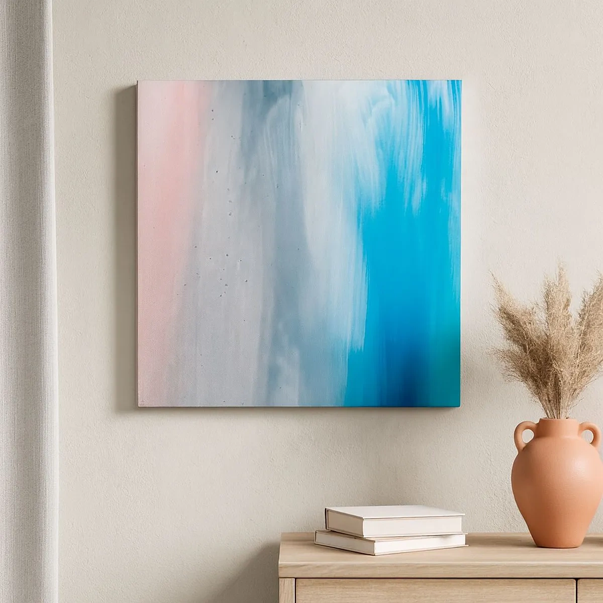 Quadro em tela - Elementos: ar - 30x30 cm