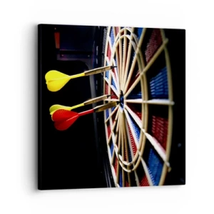 Quadro em tela - Direto ao ponto - 30x30 cm