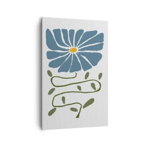 Quadro em tela - Um ramo para uma flor - 80x120 cm