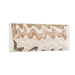 Quadro em vidro - Boa energia – boas emoções - 100x40 cm