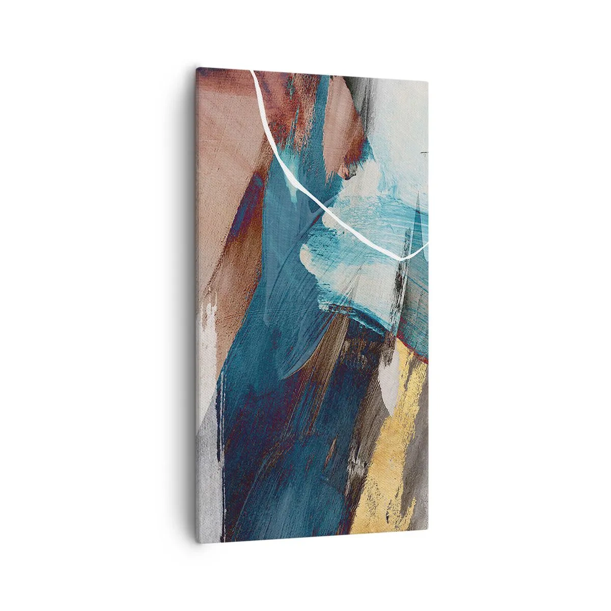 Quadro em tela - Com elegância e energia - 55x100 cm