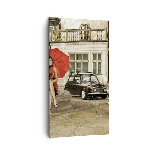 Quadro em tela - Mini-viagem sentimental - 45x80 cm