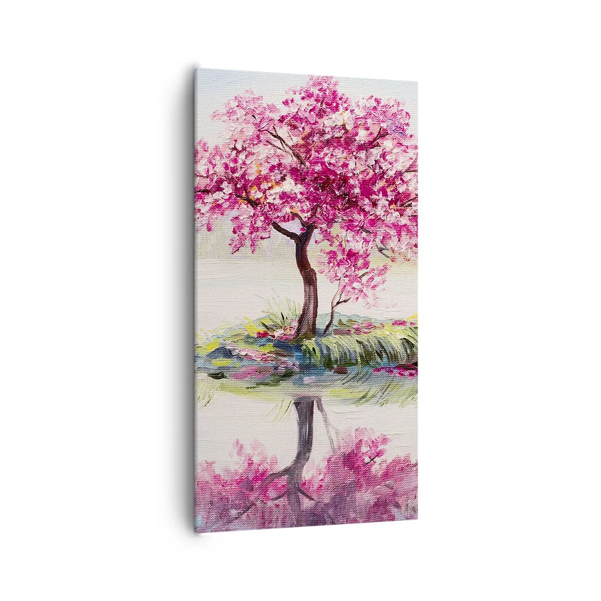 Quadro em tela - A festa da Primavera - 65x120 cm