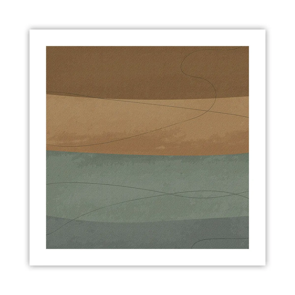 Pôster - Composição horizontal - 50x50 cm