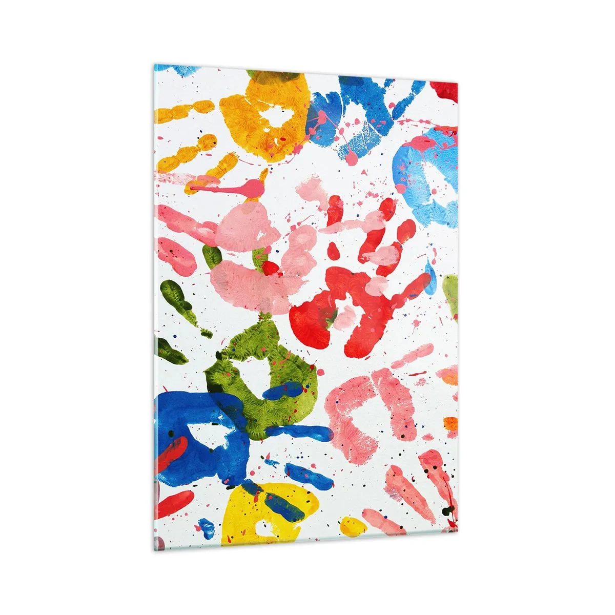 Quadro em vidro - Siga os passos - 50x70 cm