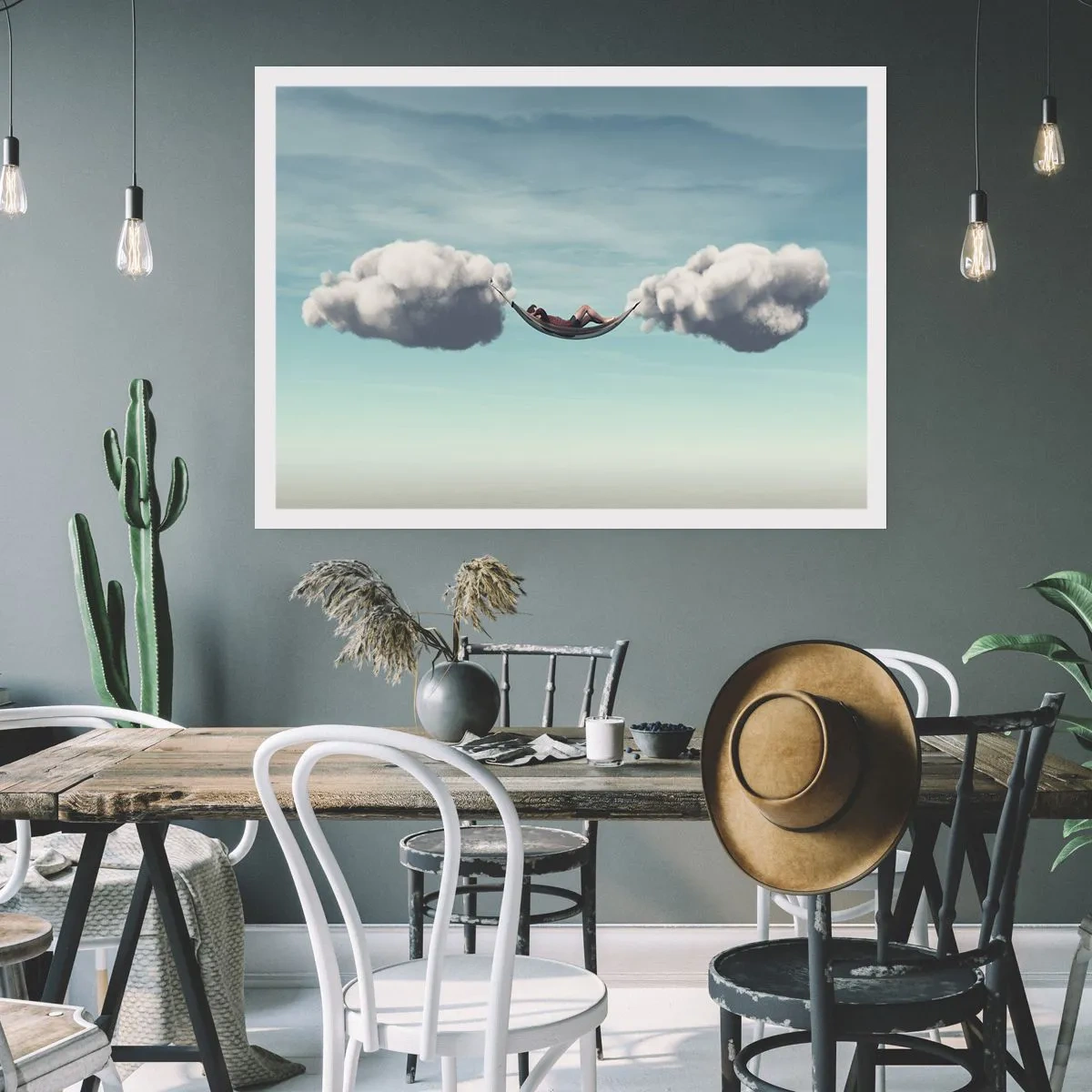 Pôster - A felicidade do momento - 50x40 cm