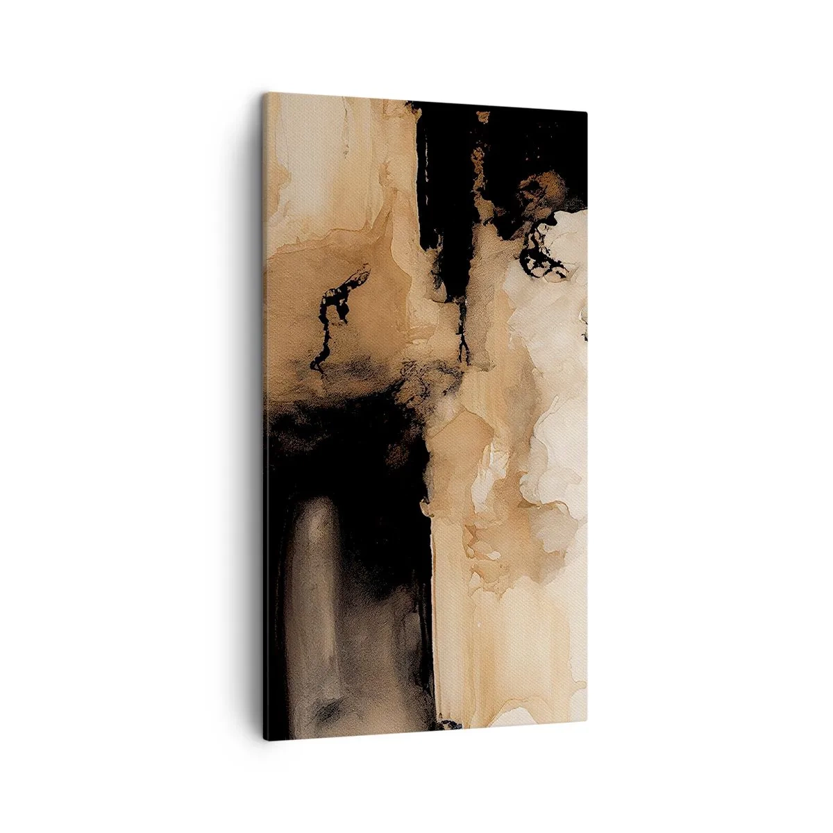 Quadro em tela - Abstração intrigante - 45x80 cm
