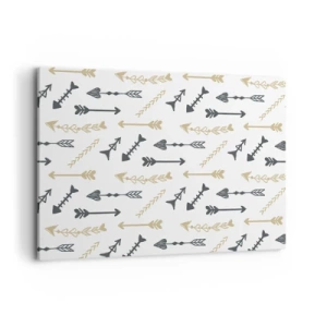 Quadro em tela - O sonho do arqueiro - 120x80 cm