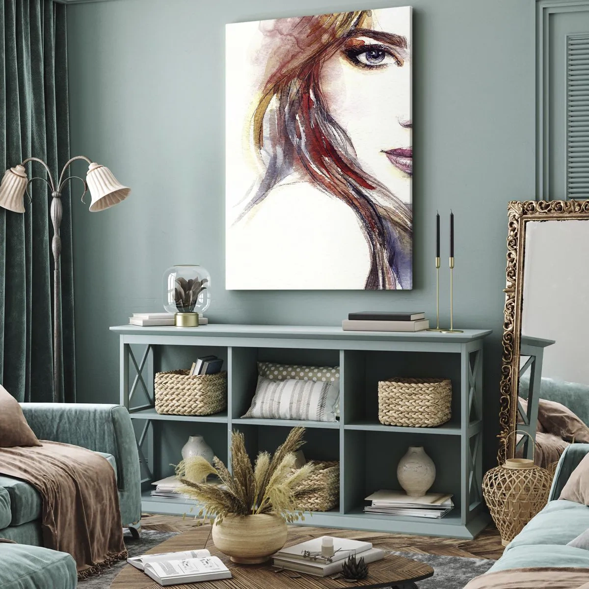 Quadro em tela - Vademecum - siga-me - 50x70 cm
