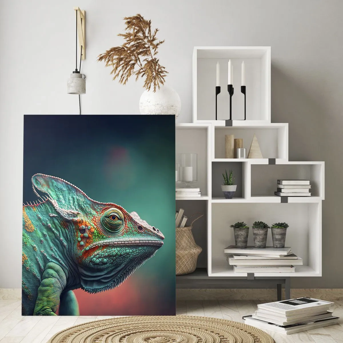 Quadro em vidro - Estás a ver-me? Isso não é bom… - 50x70 cm