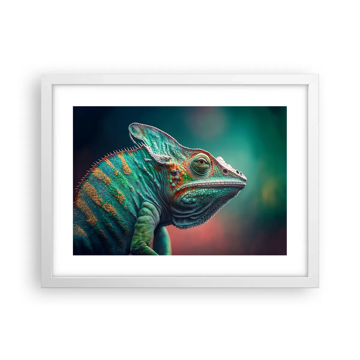 Pôster em moldura branca - Estás a ver-me? Isso não é bom… - 40x30 cm