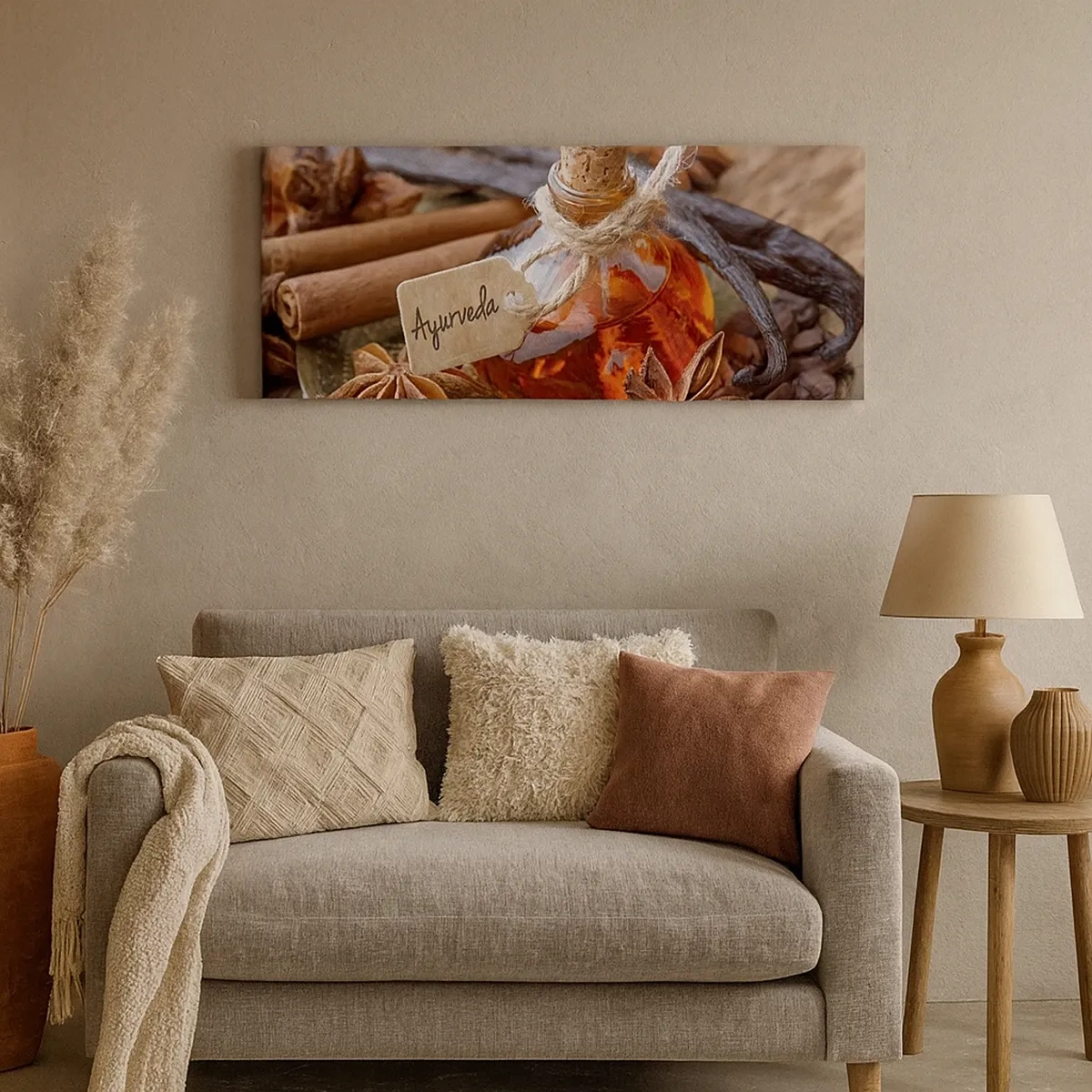 Quadro em tela - Rumo à unidade do corpo e do espírito - 30x30 cm