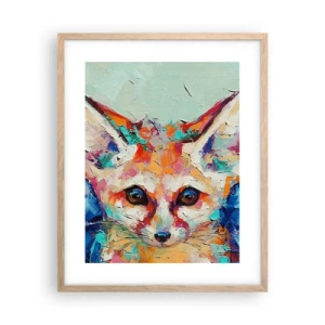 Pôster com moldura de carvalho claro - Estão prontos para mim? - 40x50 cm